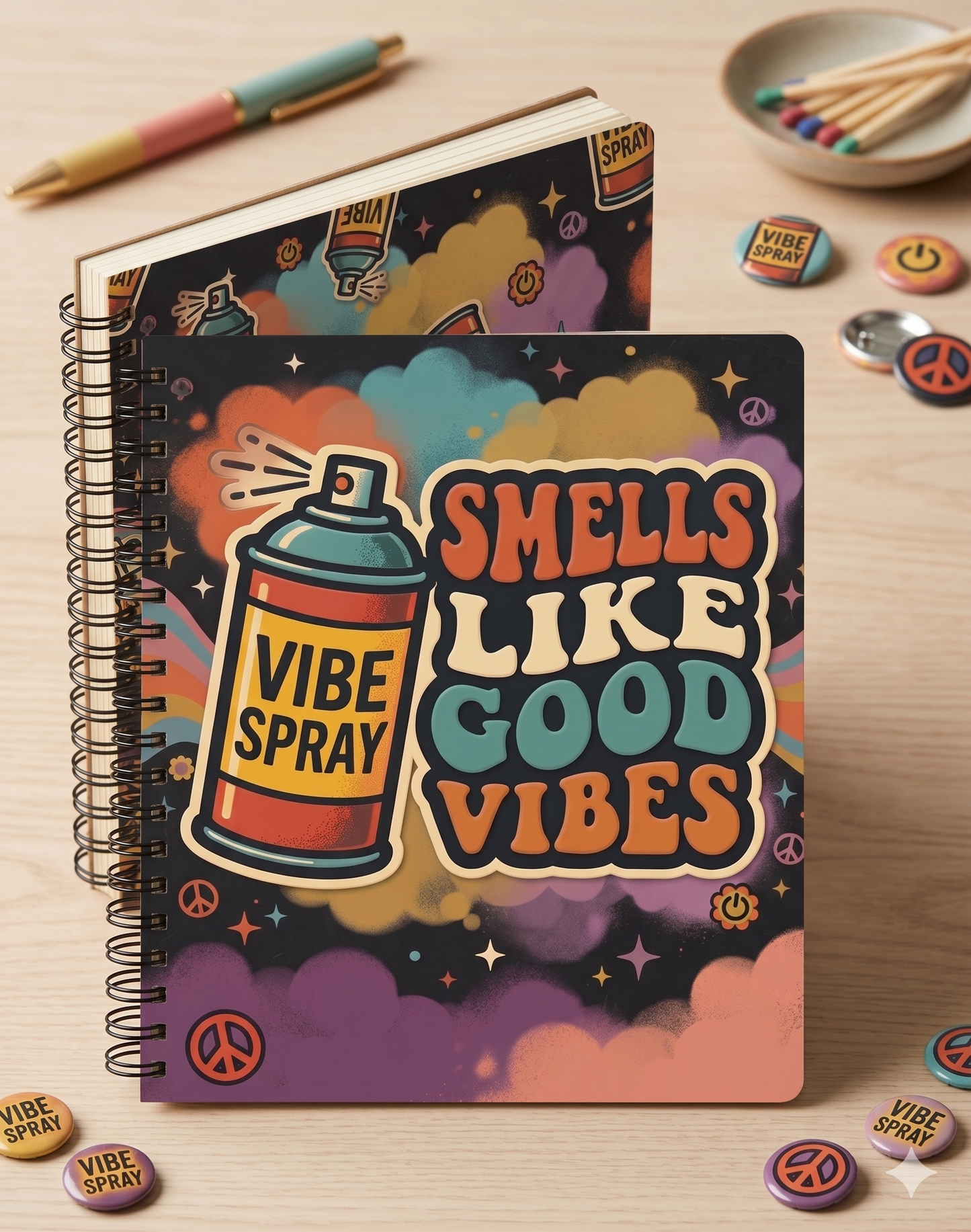 Rossvel "Vibe Spray" Notebook