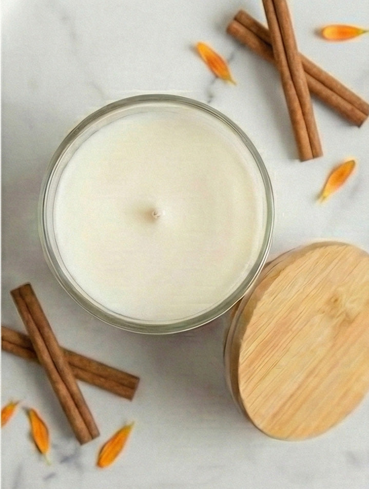 Orange Blossom & Cinnamon | 8oz Premium Candle