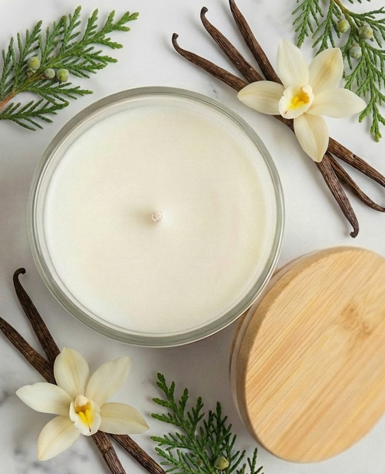 Cedar & Vanilla | 8oz Premium Candle