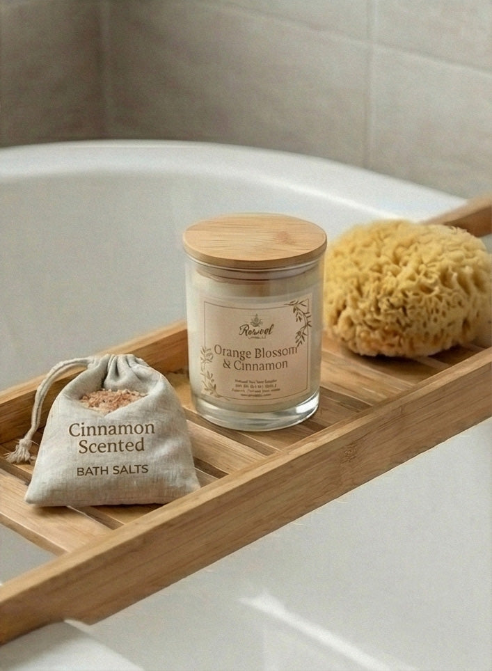 Orange Blossom & Cinnamon | 8oz Premium Candle